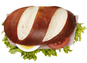 Laugensandwich Trutenbrust