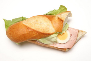 Sandwich Fleischkäse