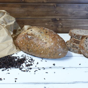 Wildes Reisbrot (mit schwarzem Reis) Monatsbrot März